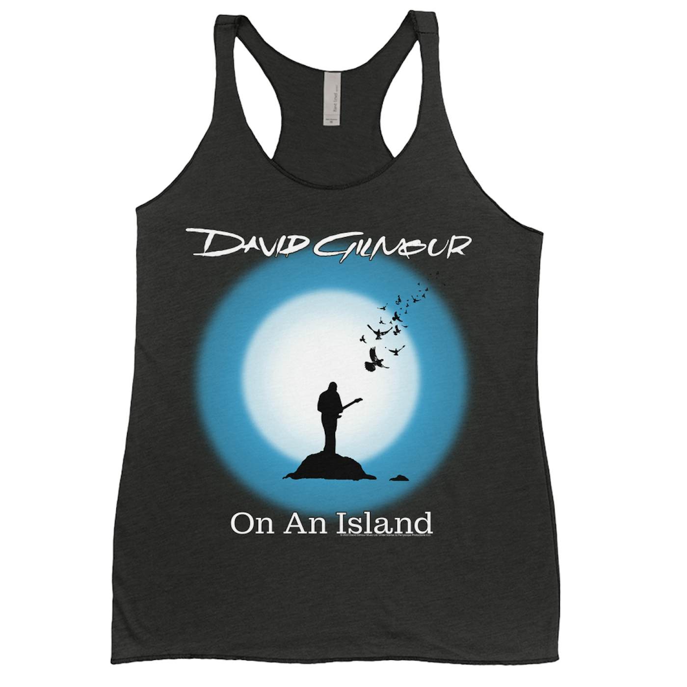 David Gilmour Ladies' Tank Top | On An Island Album Design David Gilmour Shirt