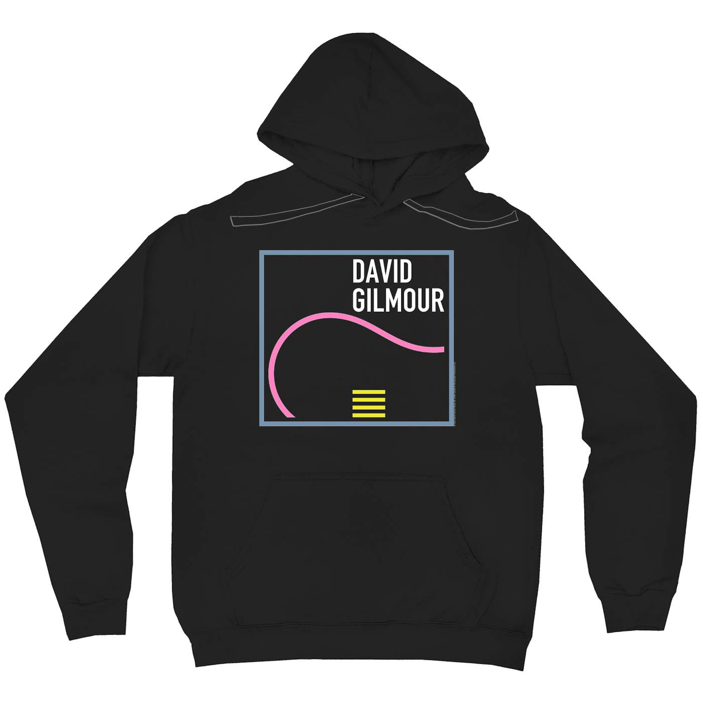 David Gilmour Hoodie | Neon Art Logo David Gilmour Hoodie