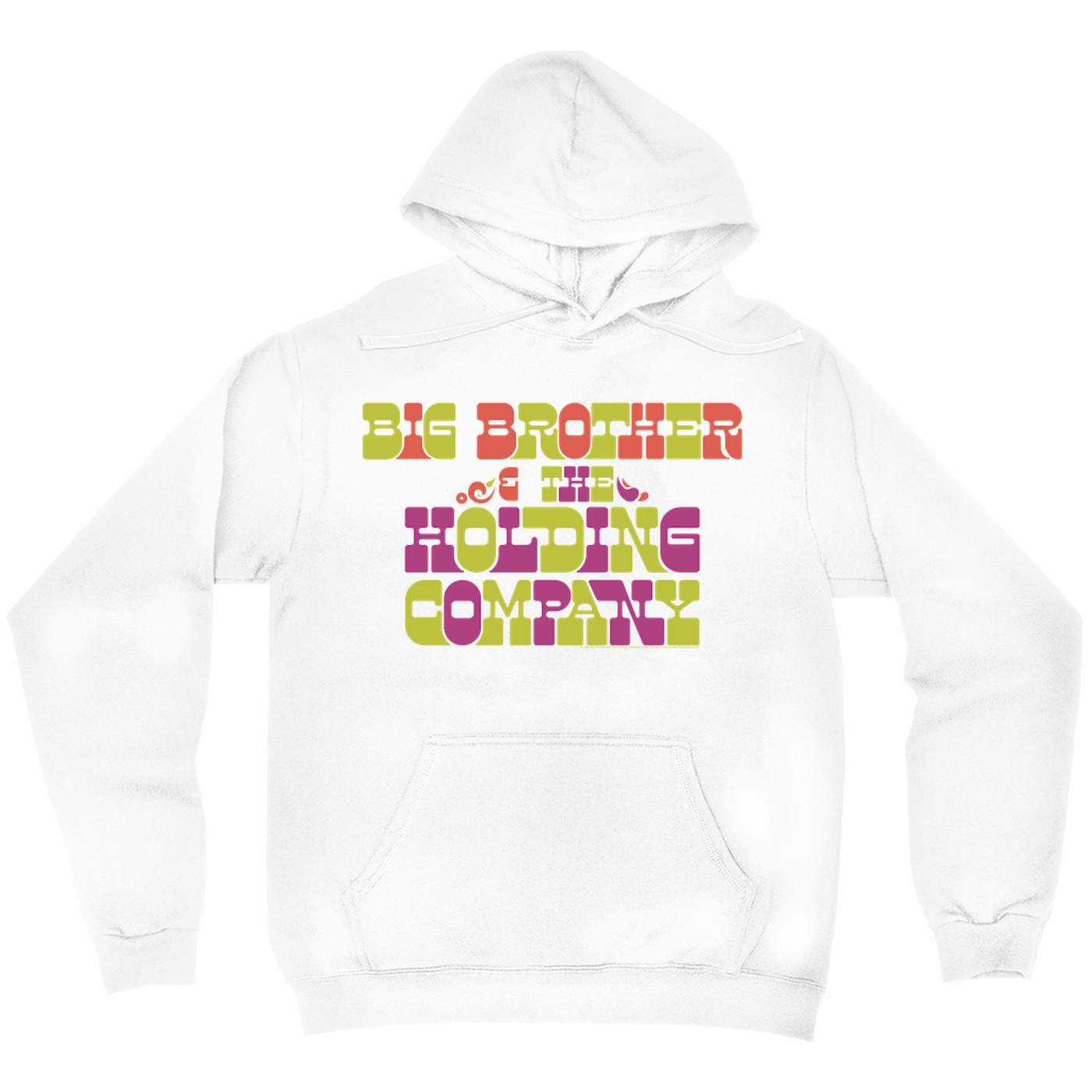 Big Brother & The Holding Company Big Brother and The Holding Co. Hoodie | BBHC Retro Logo Big Brother and The Holding Co. Hoodie