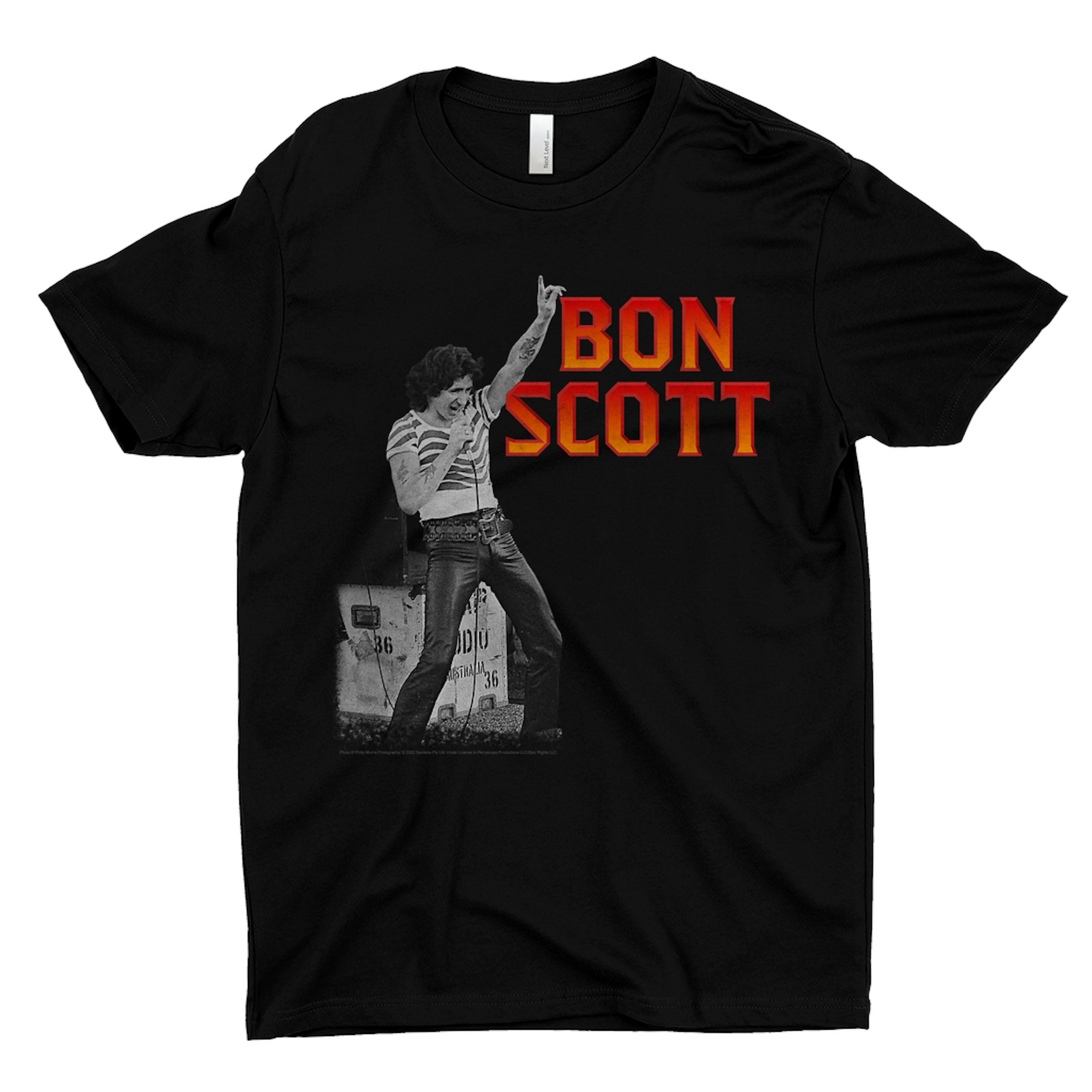 Bon Scott T-Shirt | On Stage Design Bon Scott Shirt
