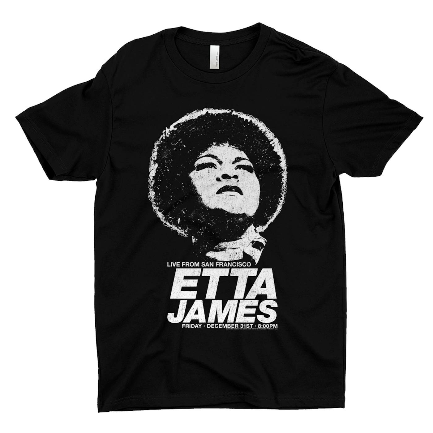 Etta James T-Shirt | Live From San Francisco Etta James Shirt