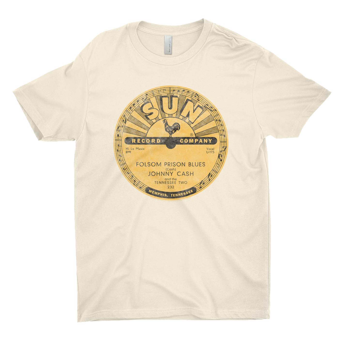 yellow johnny cash t shirt