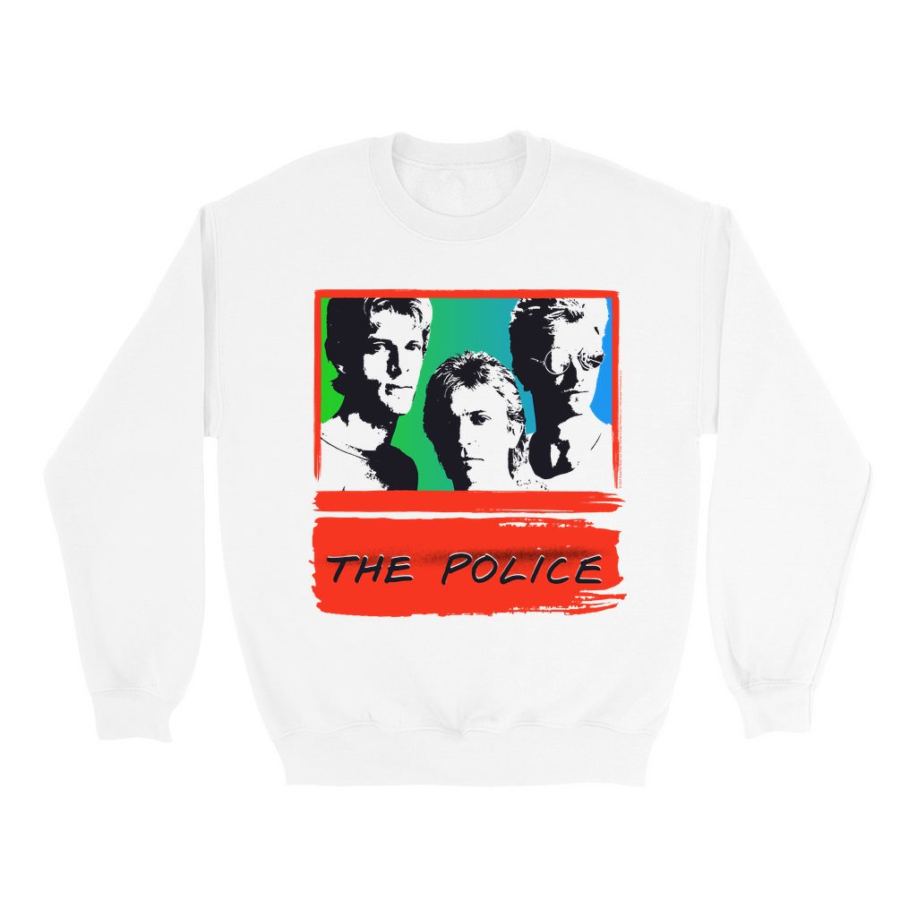 Red Rainbow Ombre Synchronicity Sweatshirt - The Police