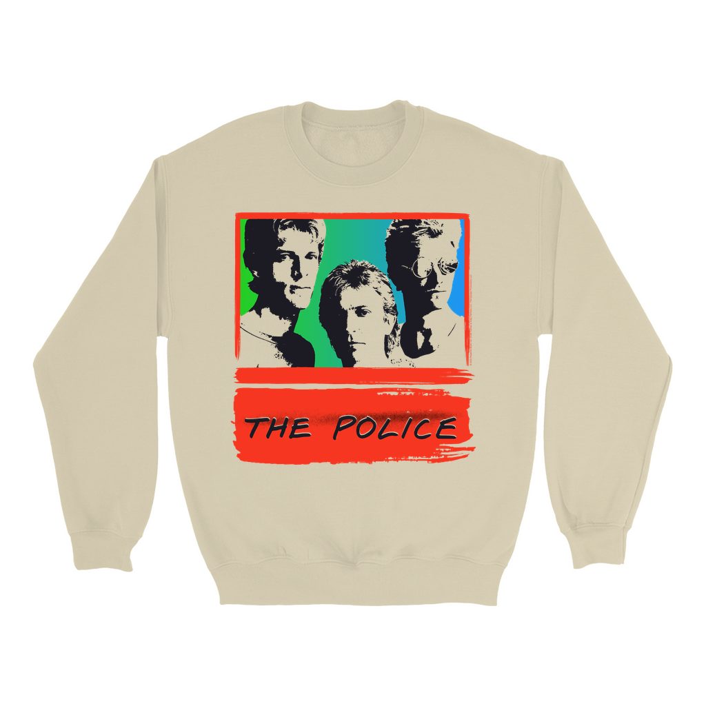 Red Rainbow Ombre Synchronicity Sweatshirt - The Police