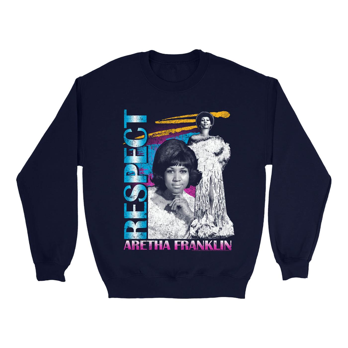 Aretha Franklin Sweatshirt | Respect Pop Art Collage Aretha