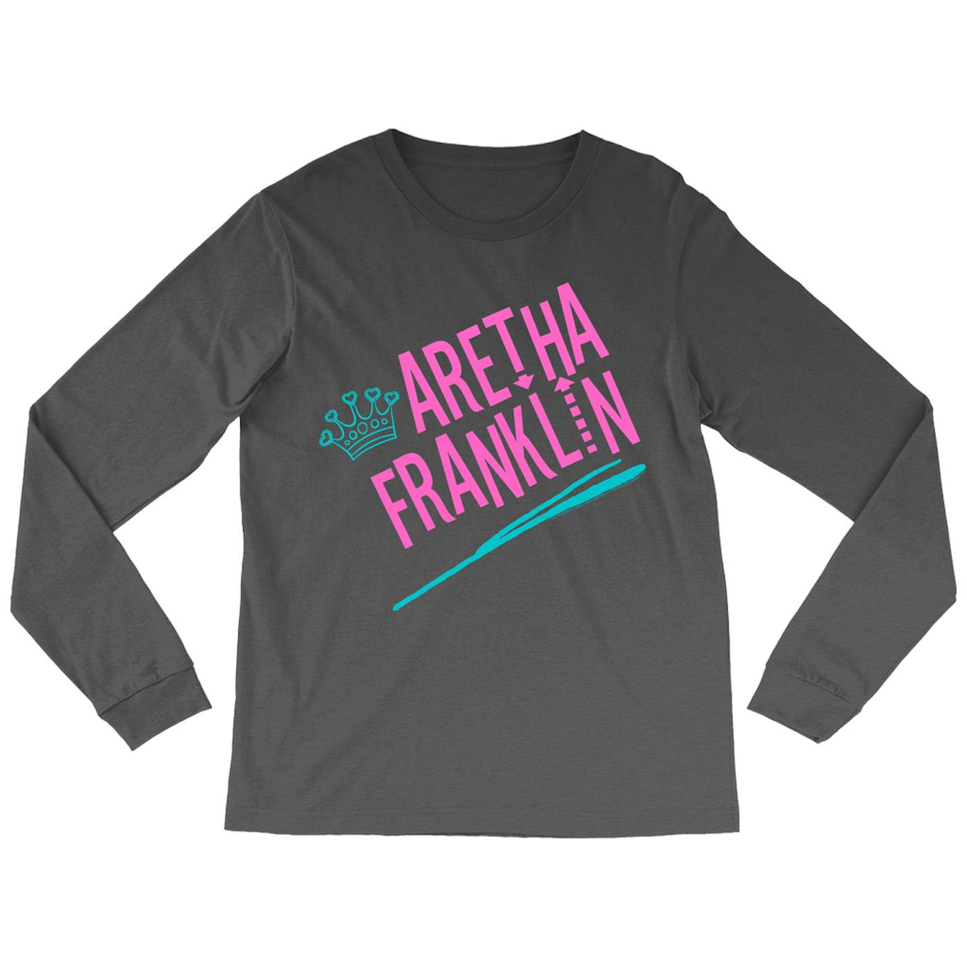 Aretha Franklin Long Sleeve Shirt | Crowned Queen Of Soul Aretha Franklin Shirt