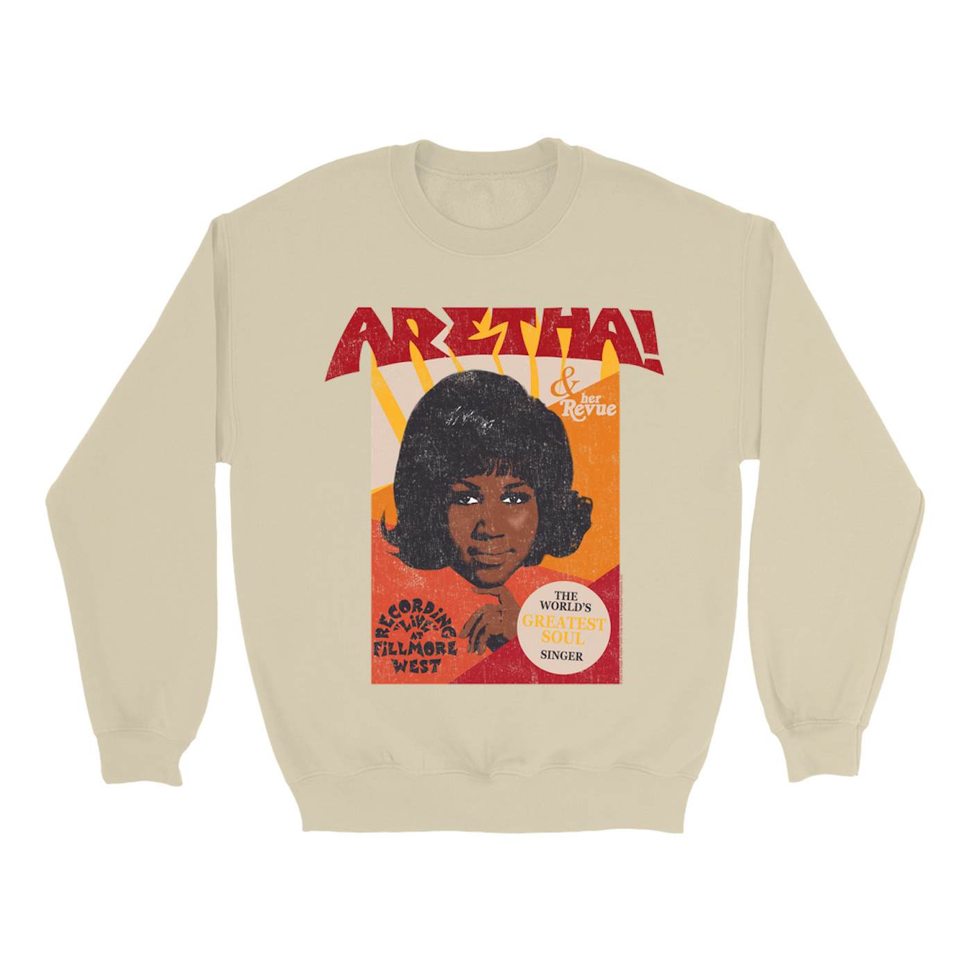 Aretha Franklin Sweatshirt | The World's Greatest Soul Singer Aretha Franklin Sweatshirt