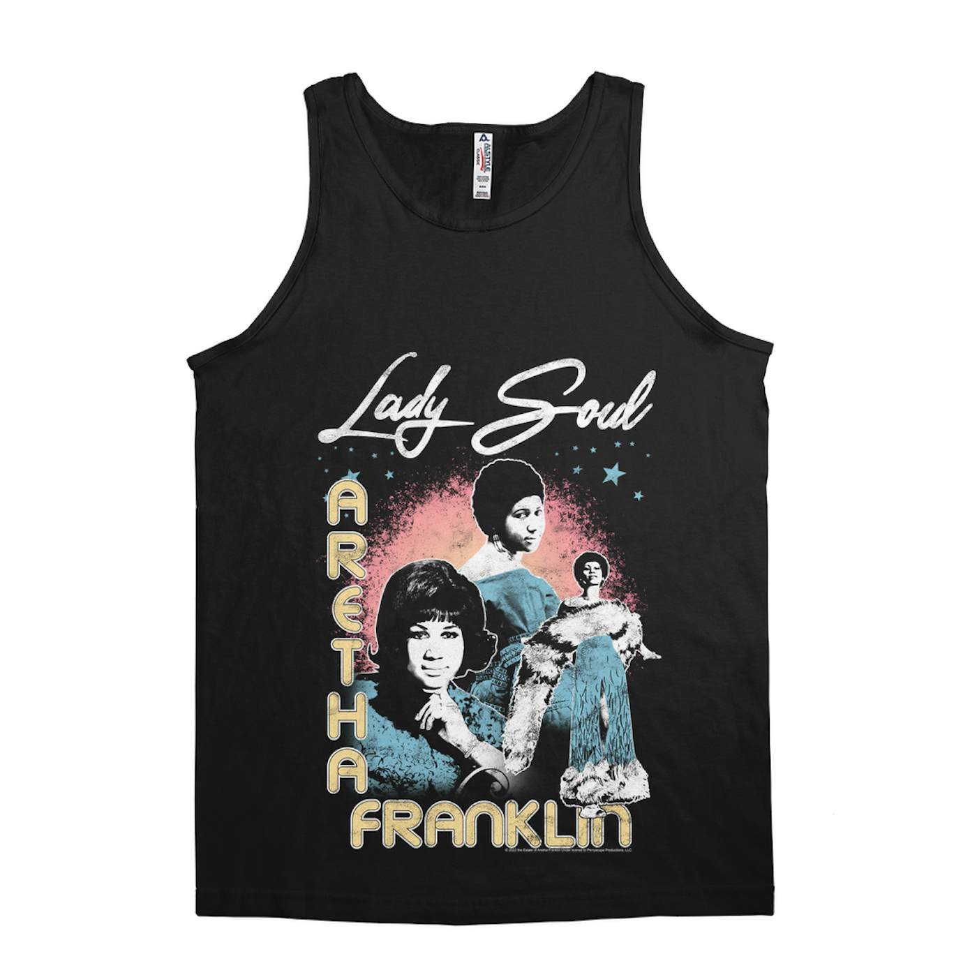 Aretha Franklin Unisex Tank Top | Lady Soul Collage Aretha Franklin Shirt