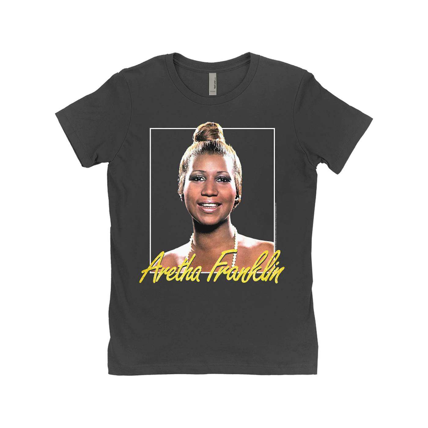 Aretha Franklin Ladies' Boyfriend T-Shirt | Sweet Passion Album Aretha Franklin Shirt