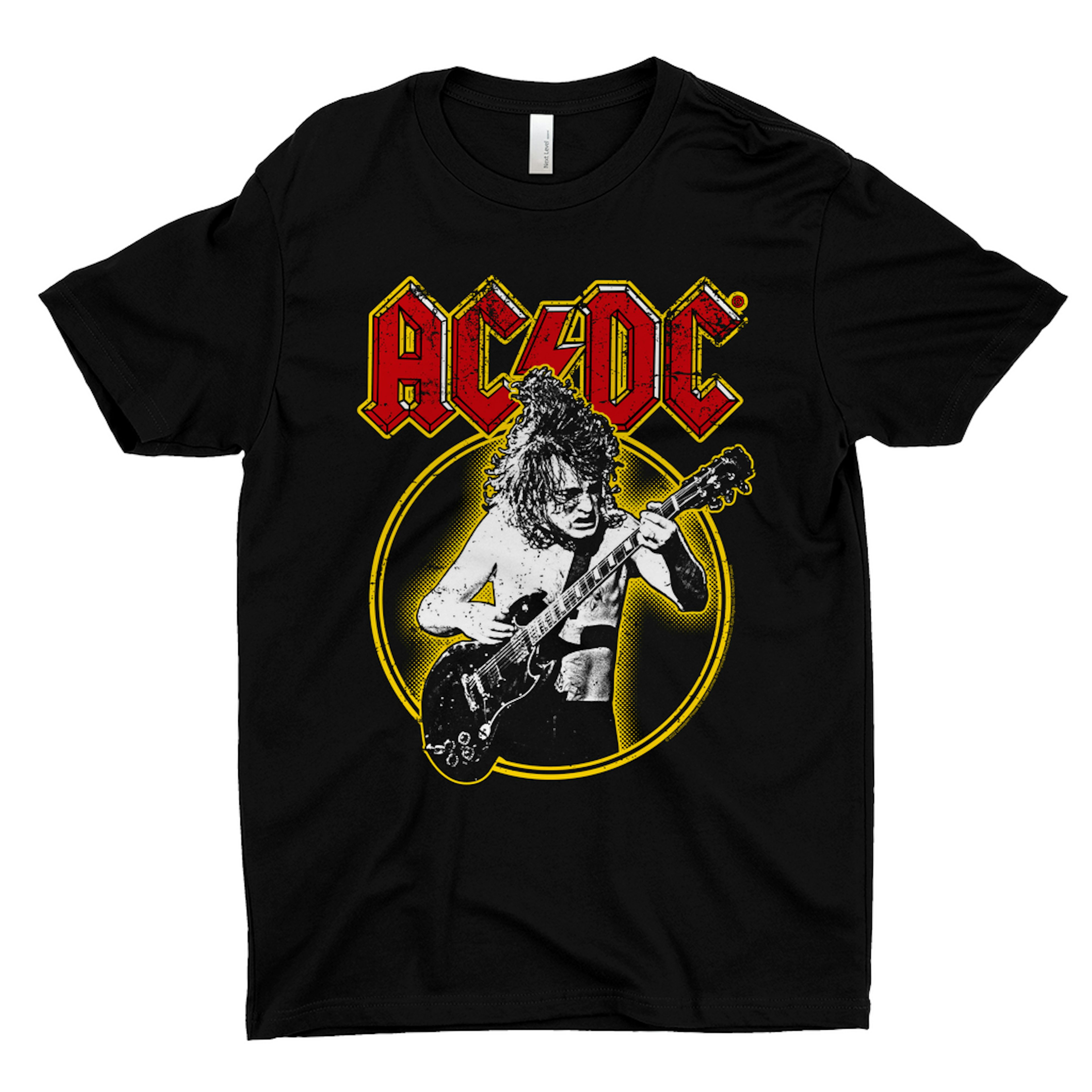 AC/DC T-Shirt | Angus Red Yellow Design Shirt