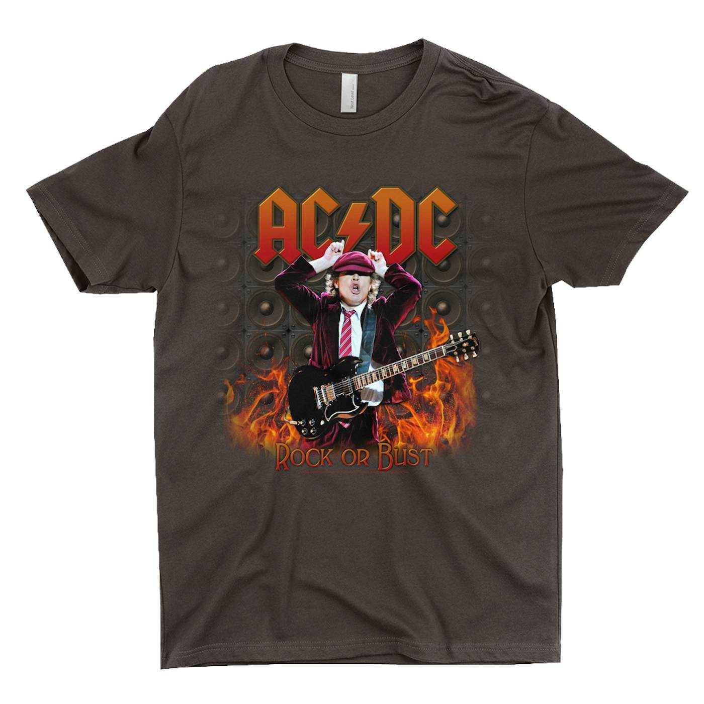 AC/DC T-Shirt | Angus Bust Shirt Or Rock