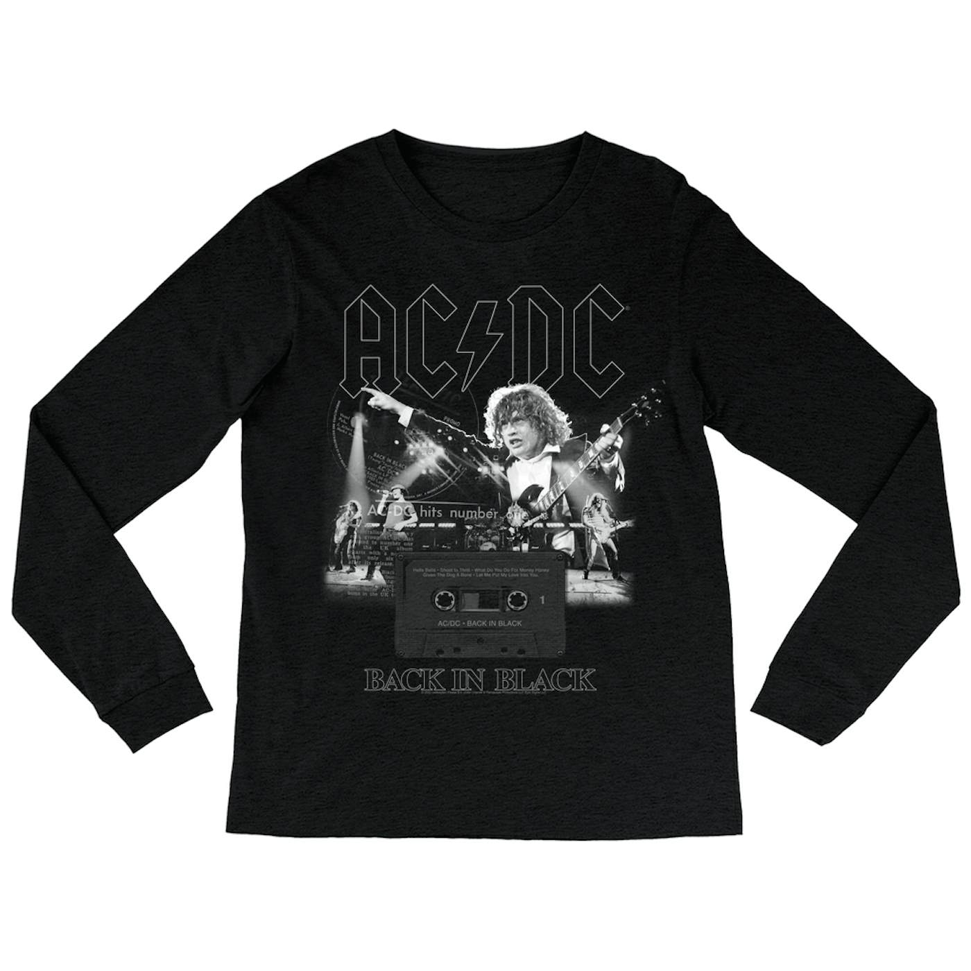 Fly On The Wall Wash Tour Shirt ACDC Mineral 1985-1986