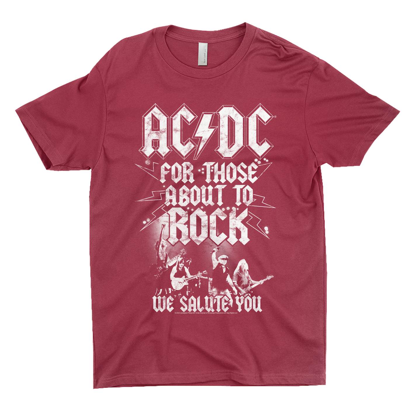 AC/DC T-Shirt | For Those About To Rock LIVE ACDC Shirt