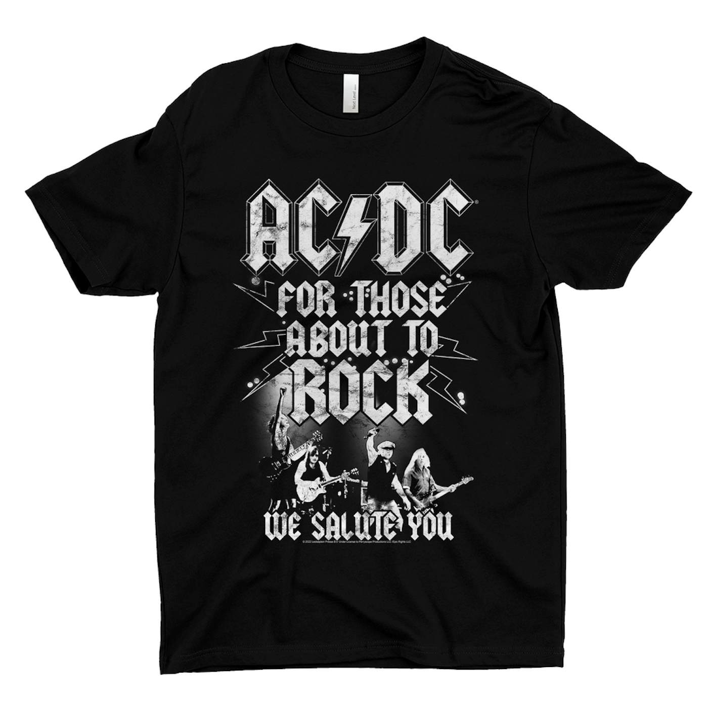 AC/DC T-Shirt | For Those About To Rock LIVE ACDC Shirt