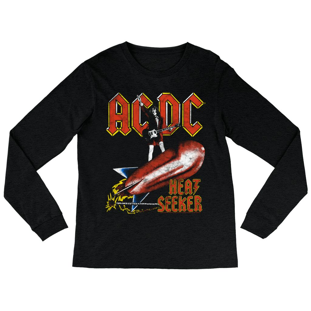 AC/DC Long Sleeve Shirt | Heat Seeker Album Design Shirt