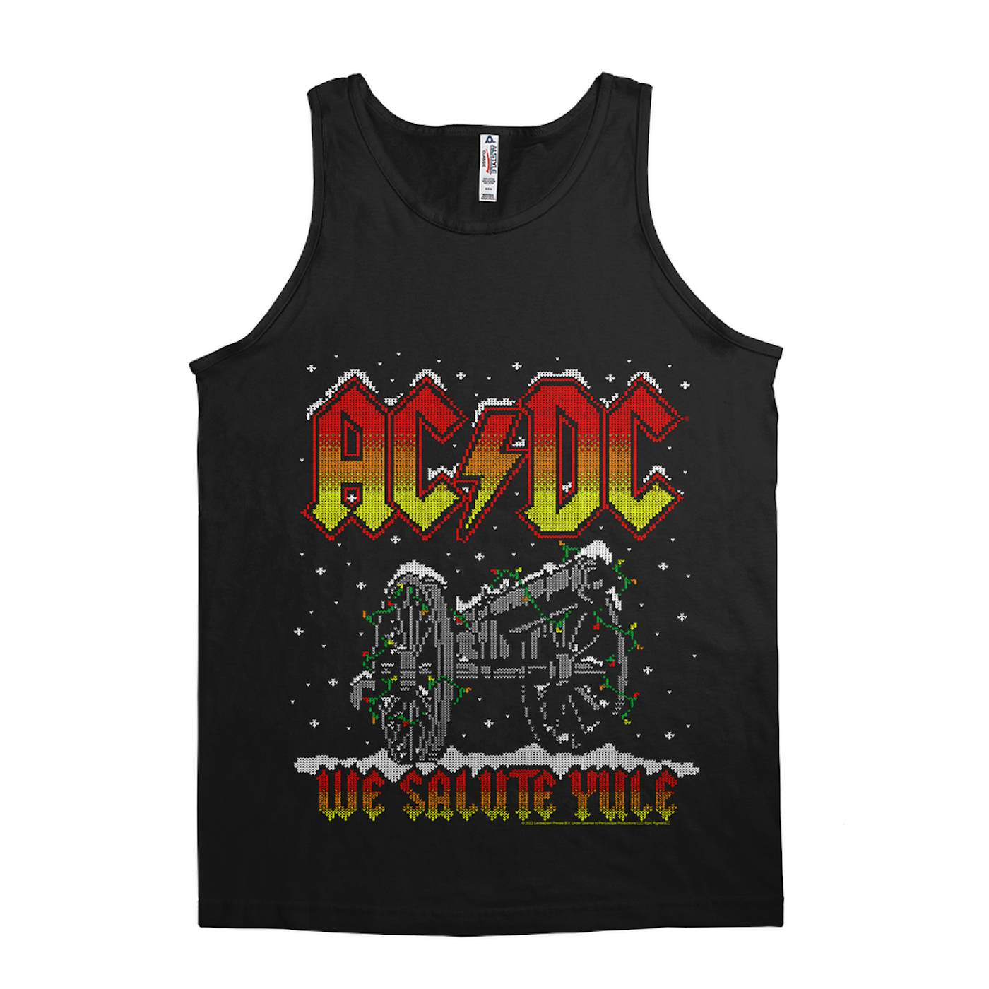 AC/DC Unisex Tank Top | We Salute Yule ACDC Shirt