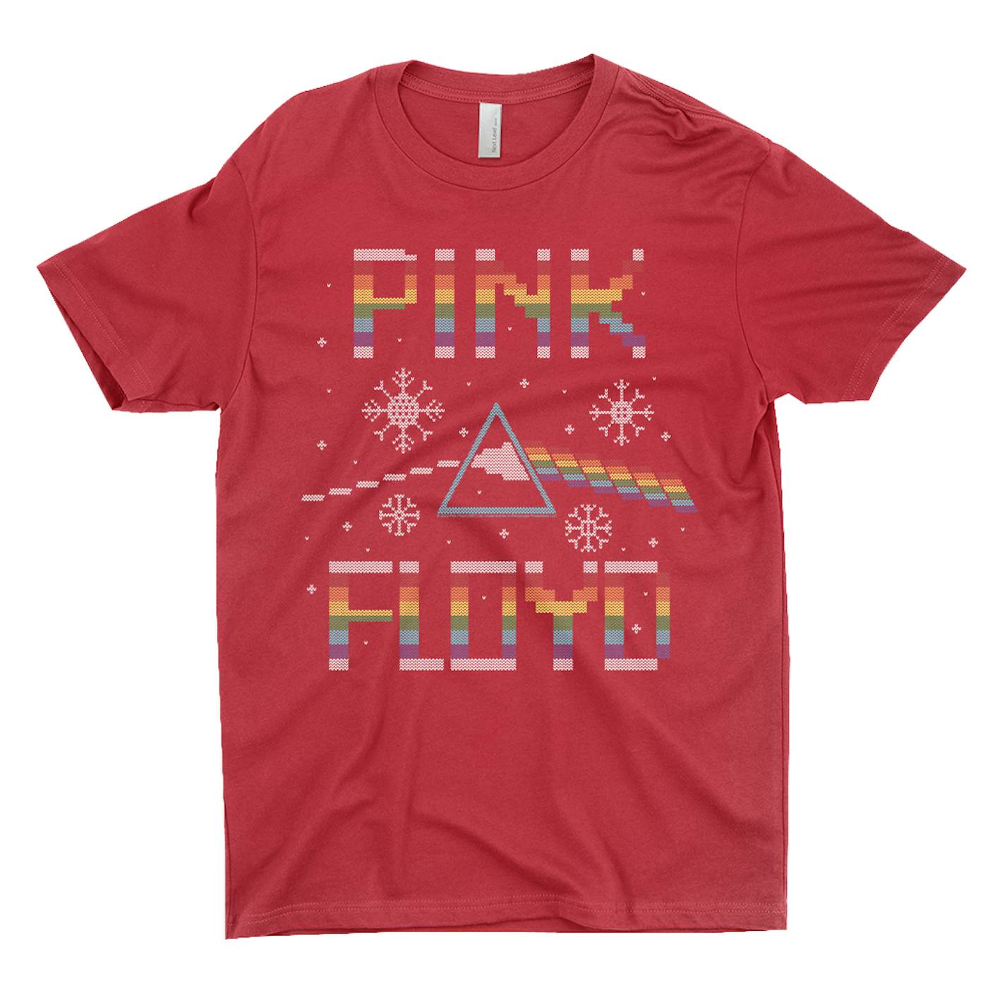 Pink Floyd T-Shirt | Prism Needlepoint Pink Floyd Shirt