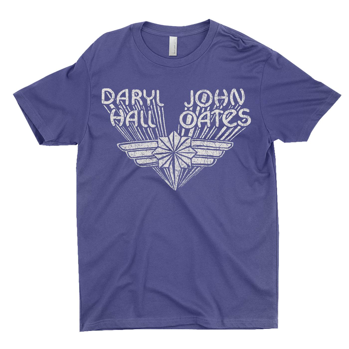 Daryl Hall & John Oates T-Shirt | White Wings Logo Distressed Shirt