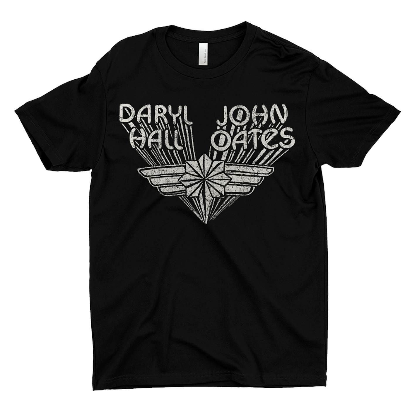 Daryl Hall & John Oates T-Shirt | White Wings Logo Distressed Shirt