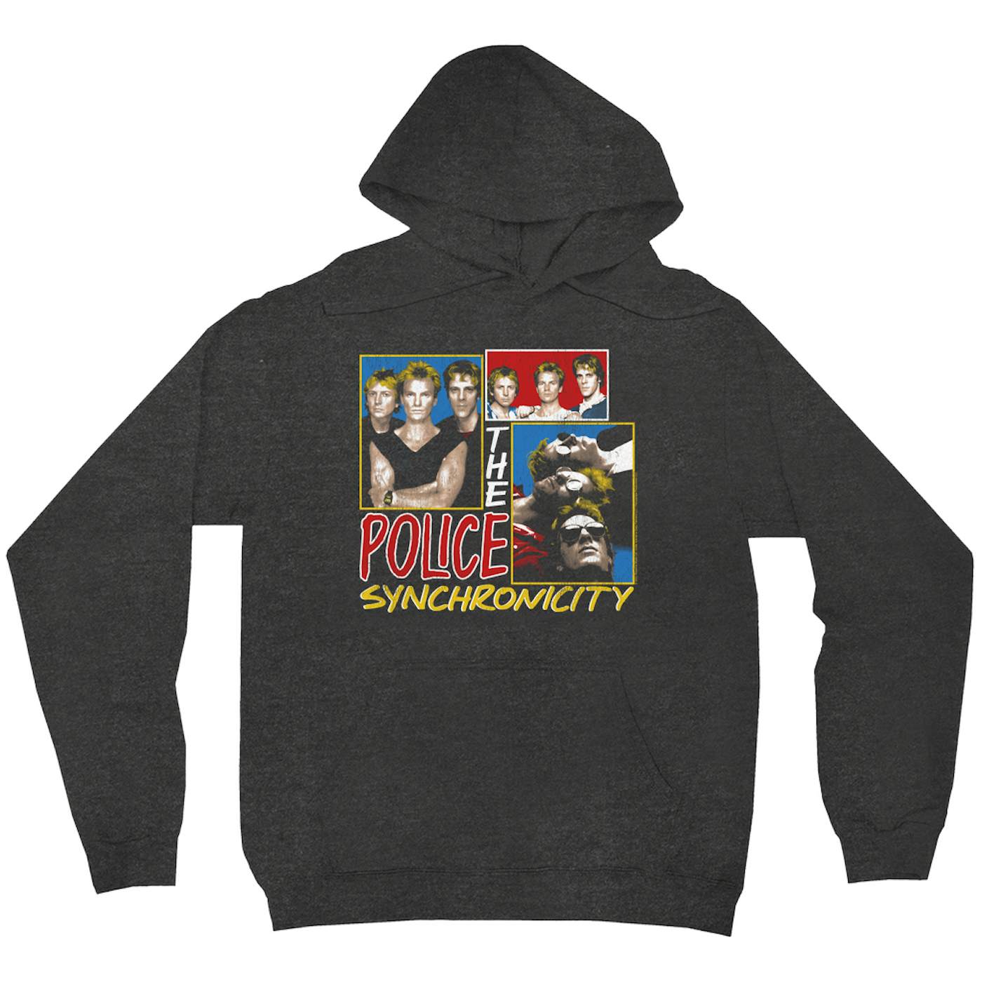 The Police Hoodie | Synchronicity Collage Distressed (Merchbar Exclusive) The Police Hoodie
