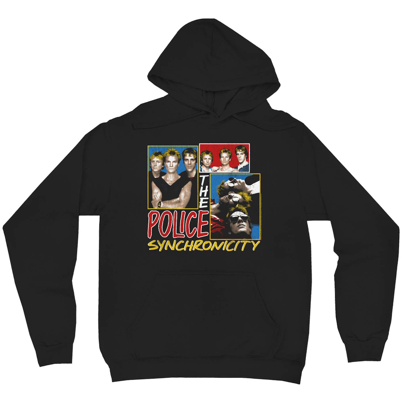 The Police Hoodie | Synchronicity Collage Distressed (Merchbar Exclusive) The Police Hoodie