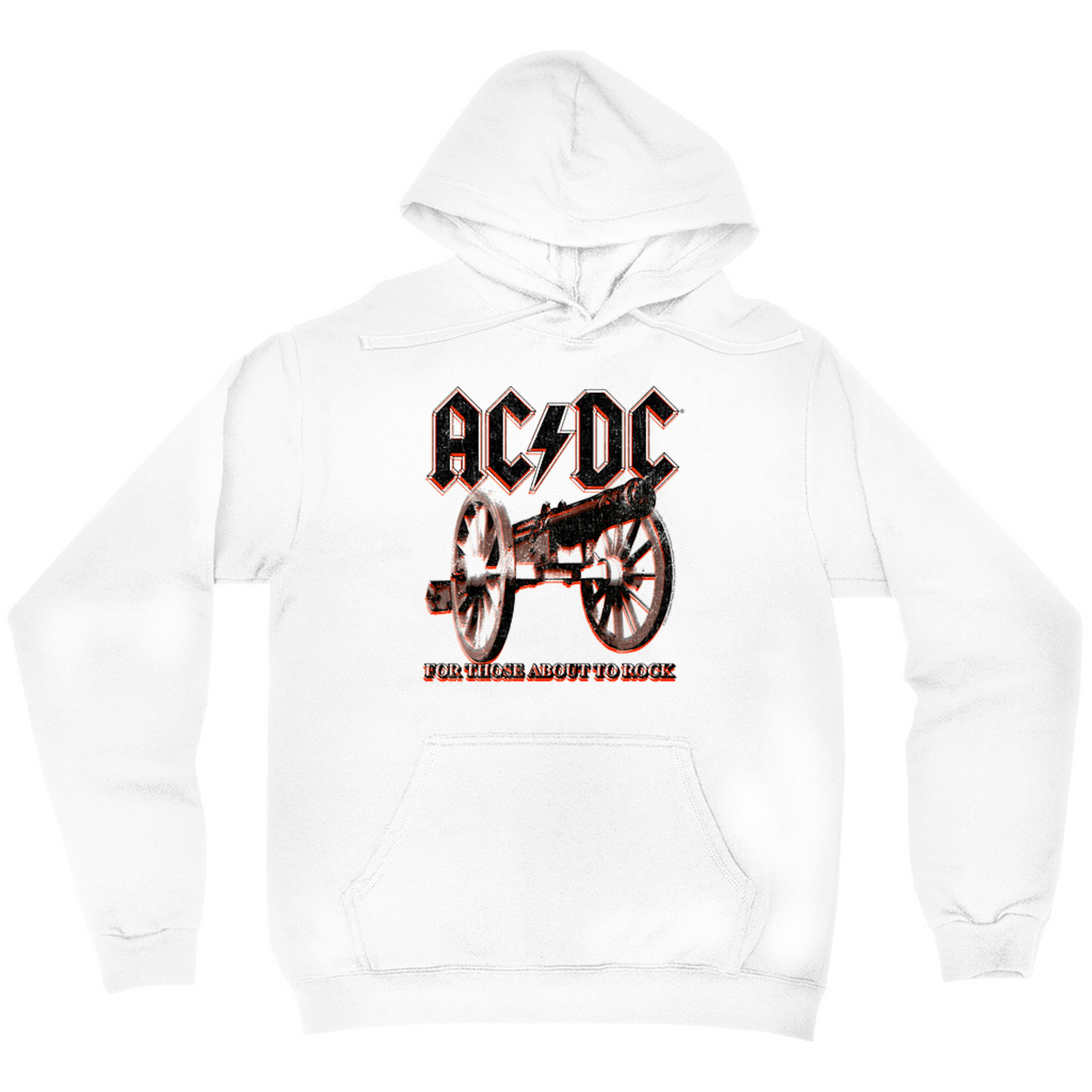AC/DC Hoodie | Neon For Those About To Rock Cannon Hoodie