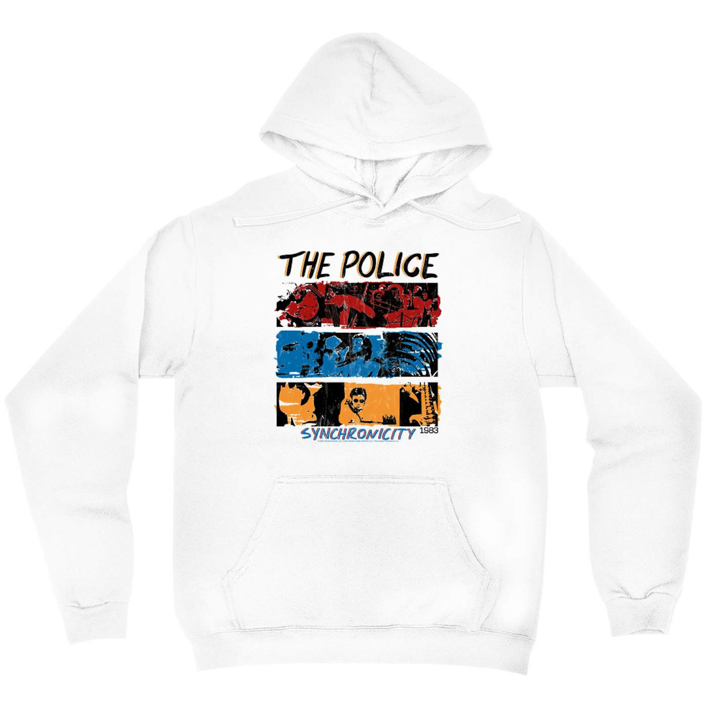 The Police Hoodie | 1983 Synchronicity Tour Distressed (Merchbar Exclusive) The Police Hoodie