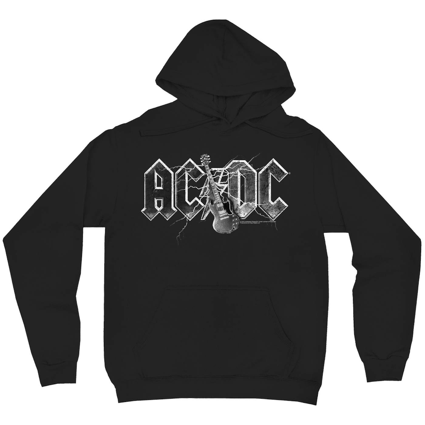 AC/DC Hoodie | Guitar Lightning Logo ACDC Hoodie