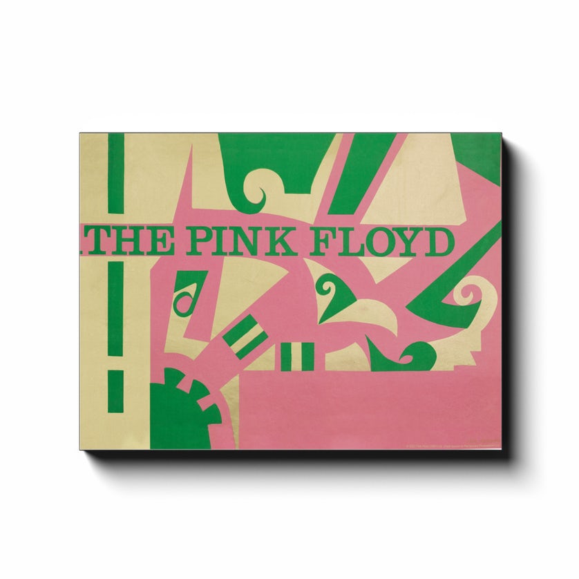 Pink Floyd Wall Art Marquee Club Early Concert Pink Floyd Canvas Wrap picture
