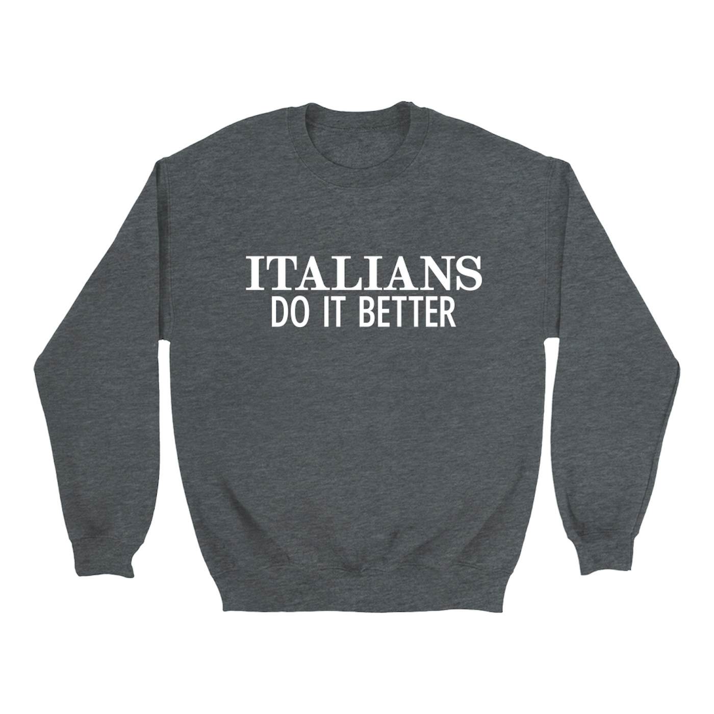 Madonna Sweatshirt | Italians Do It Better Worn By Madonna Madonna Sweatshirt