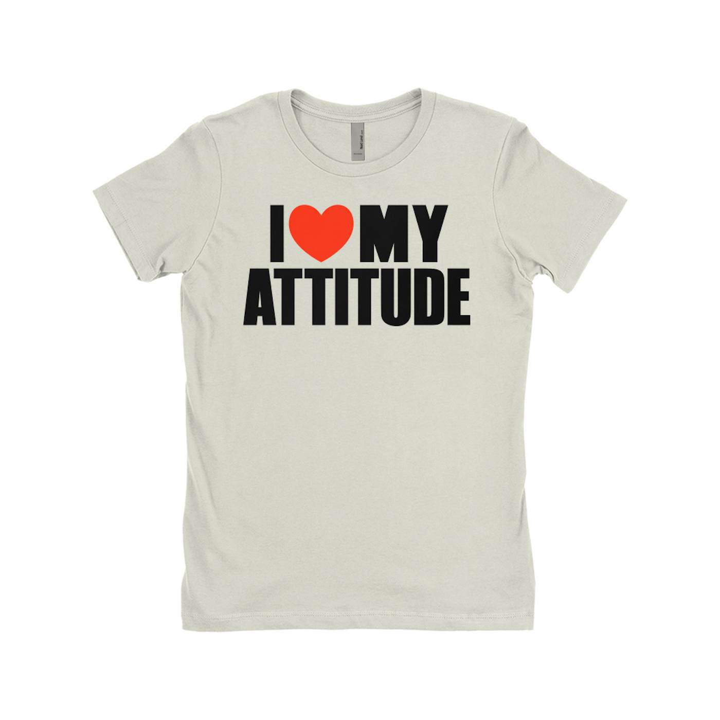 Ice Cube Ladies' Boyfriend T-Shirt | I Love My Attitude Worn By Ice Cube Ice Cube Shirt