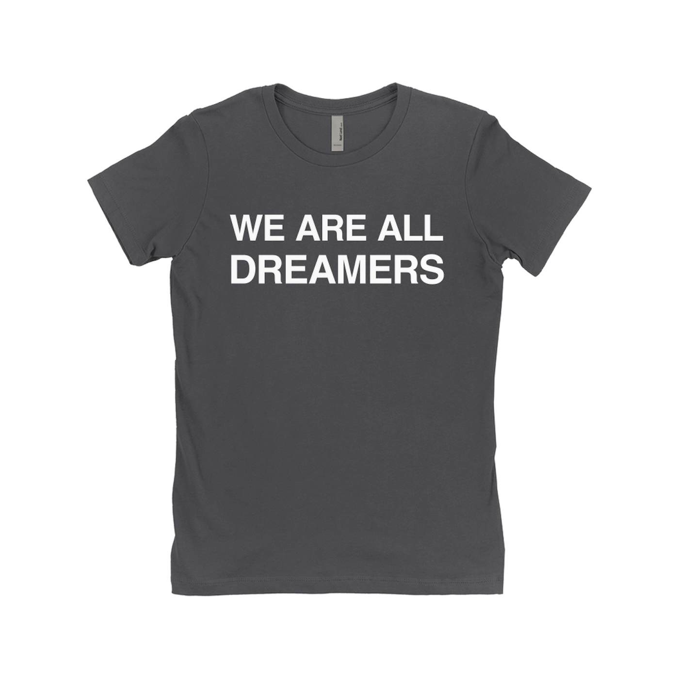 Selena Gomez Ladies' Boyfriend T-Shirt | We Are All Dreamers Worn By Selena Gomez Selena Gomez Shirt