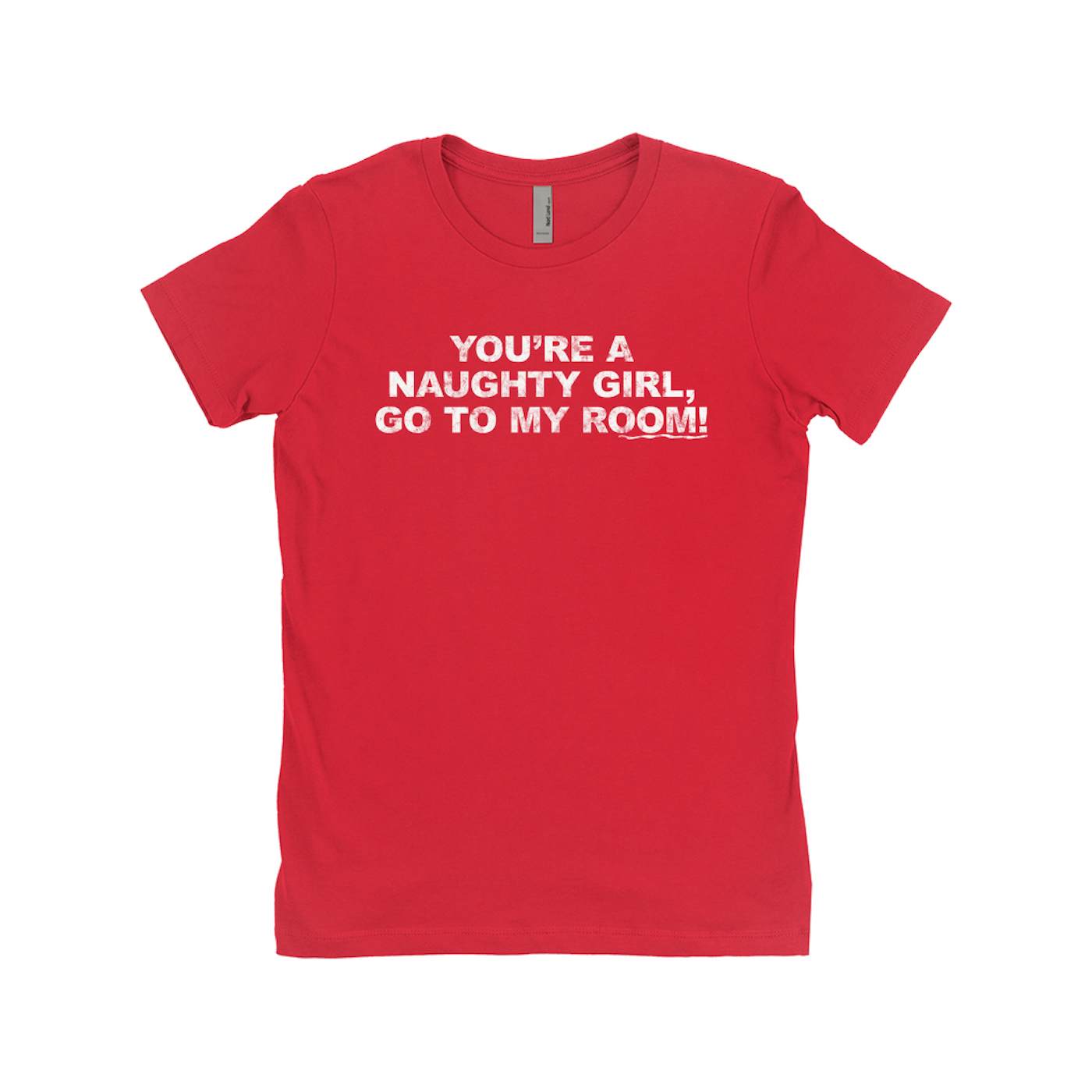 Guns N' Roses Ladies' Boyfriend T-Shirt | You're A Naughty Girl