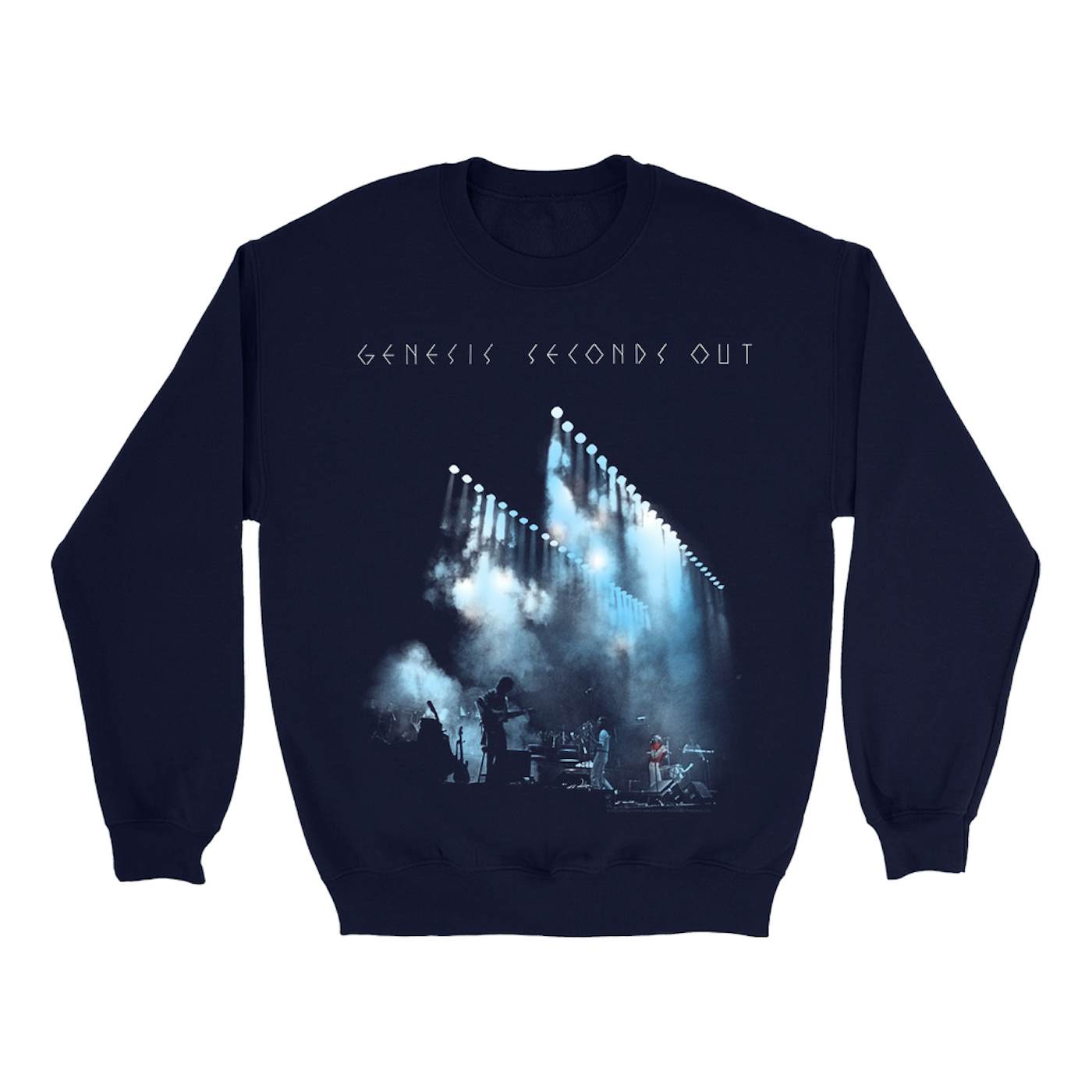 Genesis Sweatshirt | Seconds Out Album Image Genesis Sweatshirt