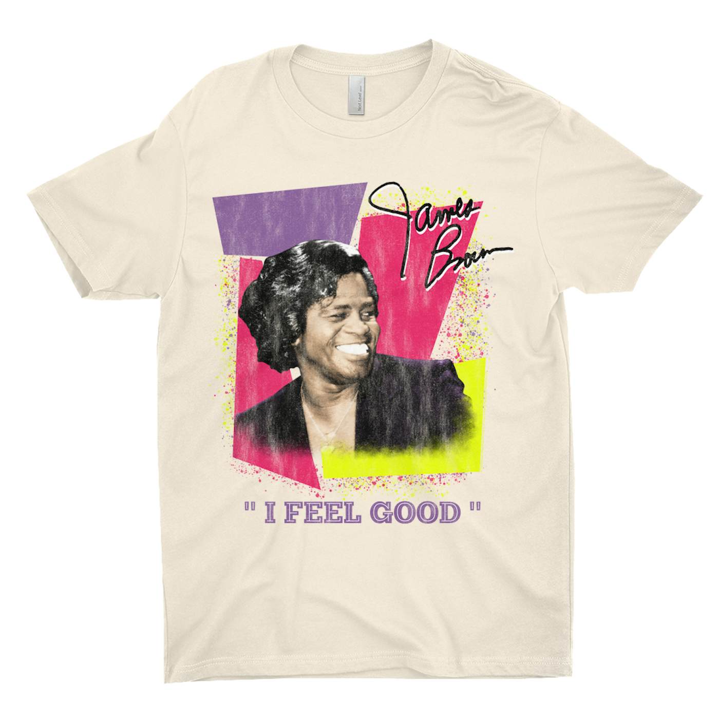 James Brown T-Shirt | Neon I Feel Good James Brown Shirt
