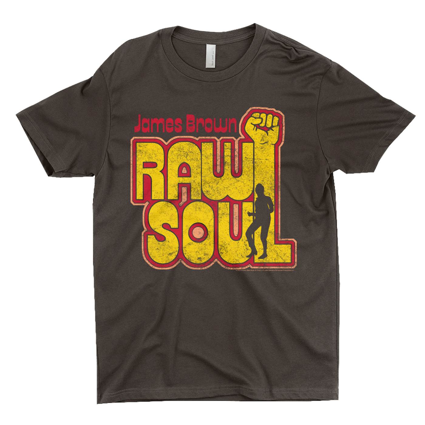 James Brown T-Shirt | Raw Soul Distressed James Brown Shirt