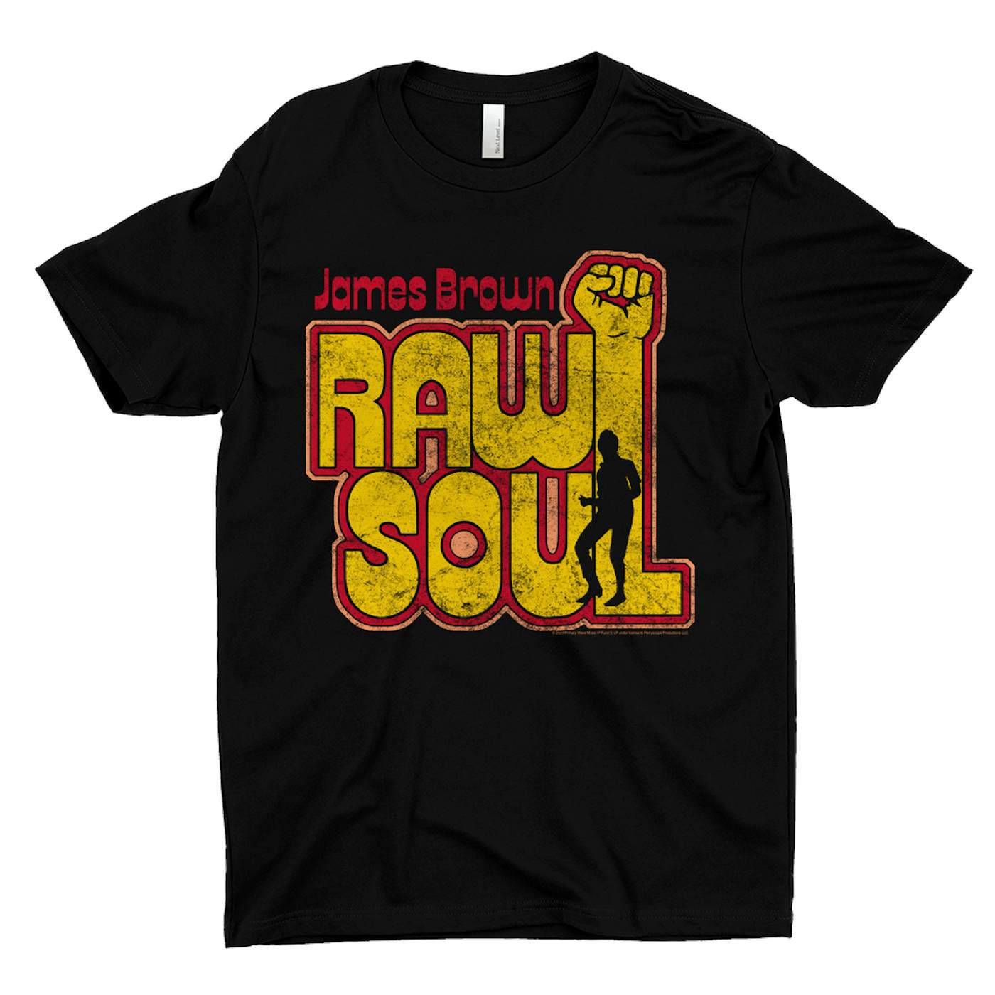 James Brown T-Shirt | Raw Soul Distressed James Brown Shirt