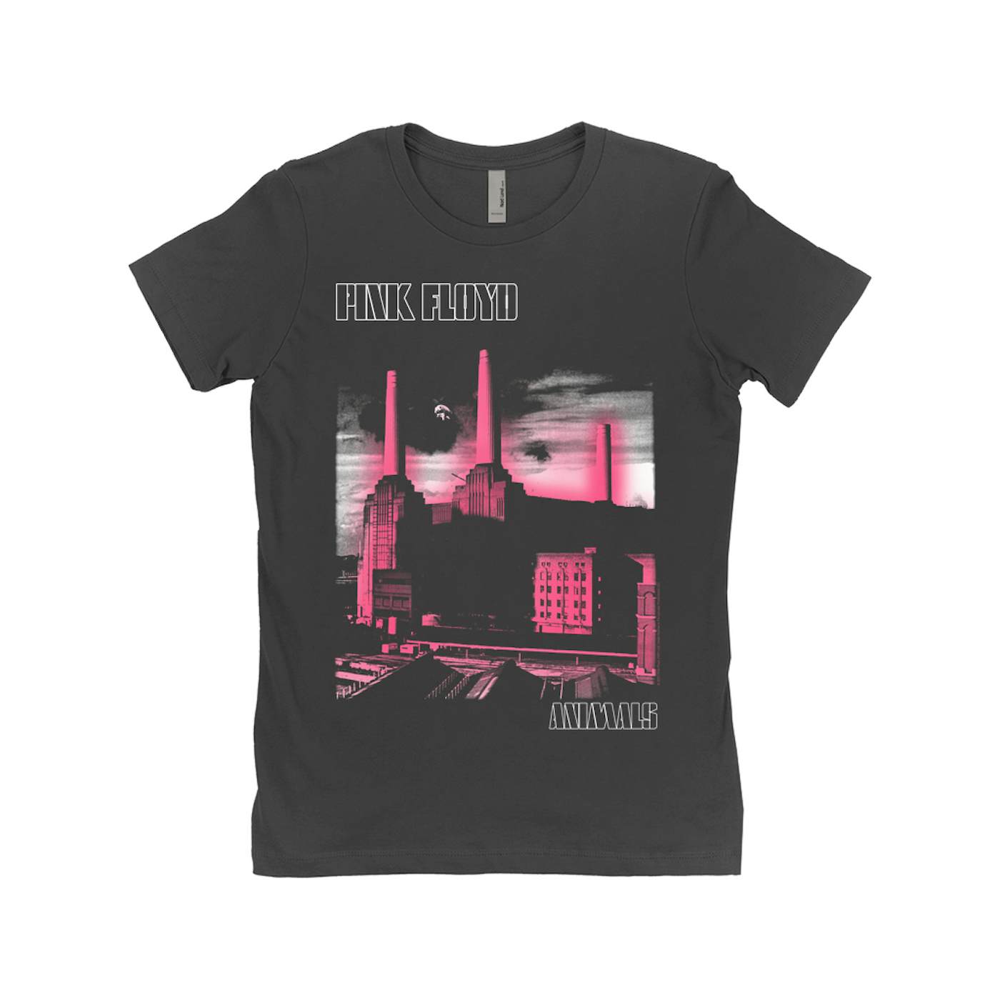 Ladies' Boyfriend T-Shirt | Animals Album Pink Glow Shirt