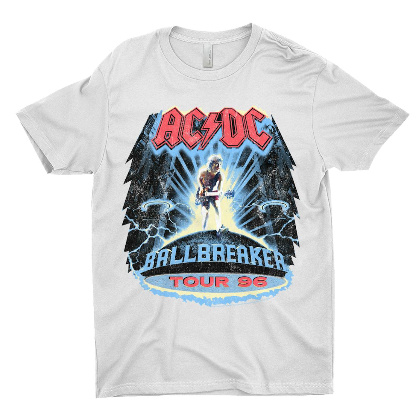 AC/DC T-Shirt | Ballbreaker Tour '96 Distressed Shirt