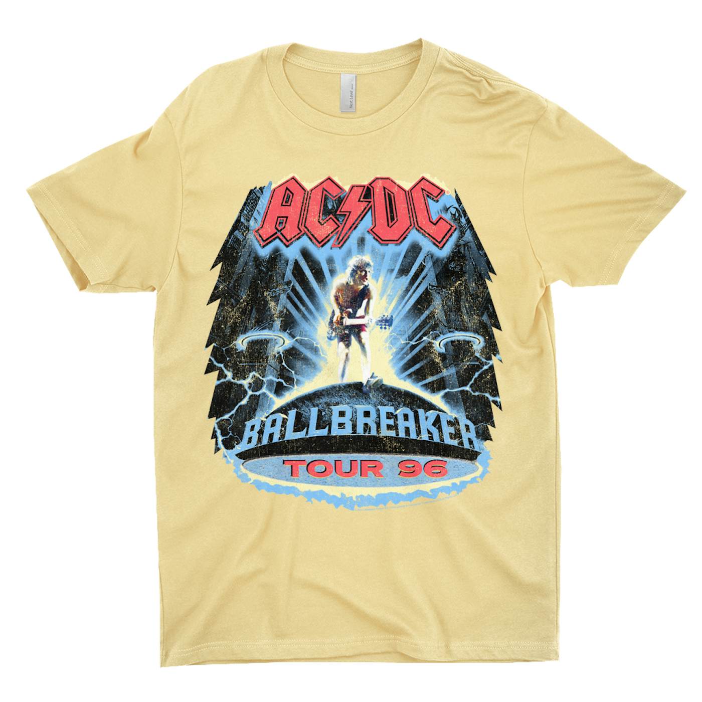 AC/DC T-Shirt | Ballbreaker Tour '96 Distressed ACDC Shirt