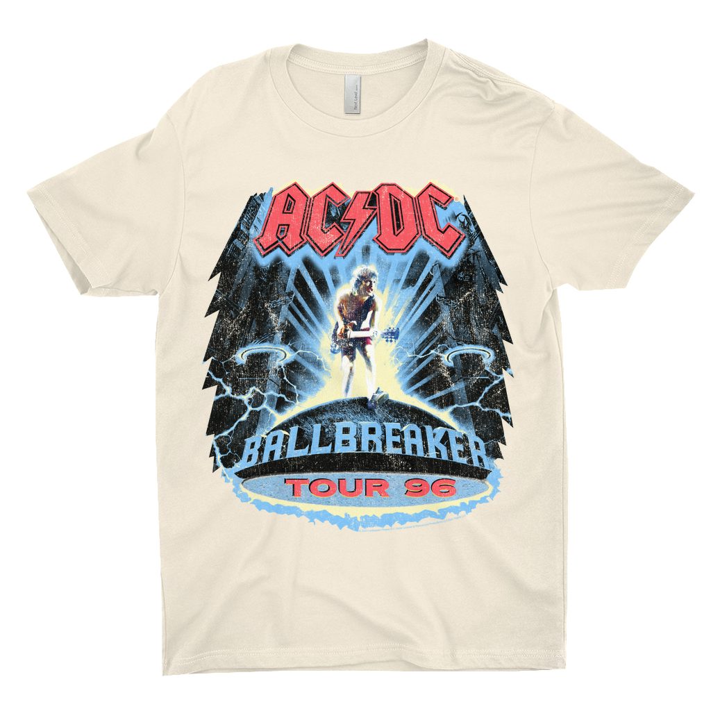 AC/DC T-Shirt | Ballbreaker Tour '96 Distressed Shirt