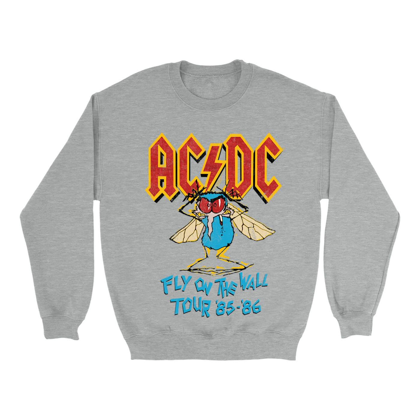 AC/DC Sweatshirt | Fly On The Wall Tour 1985-1986 Sweatshirt