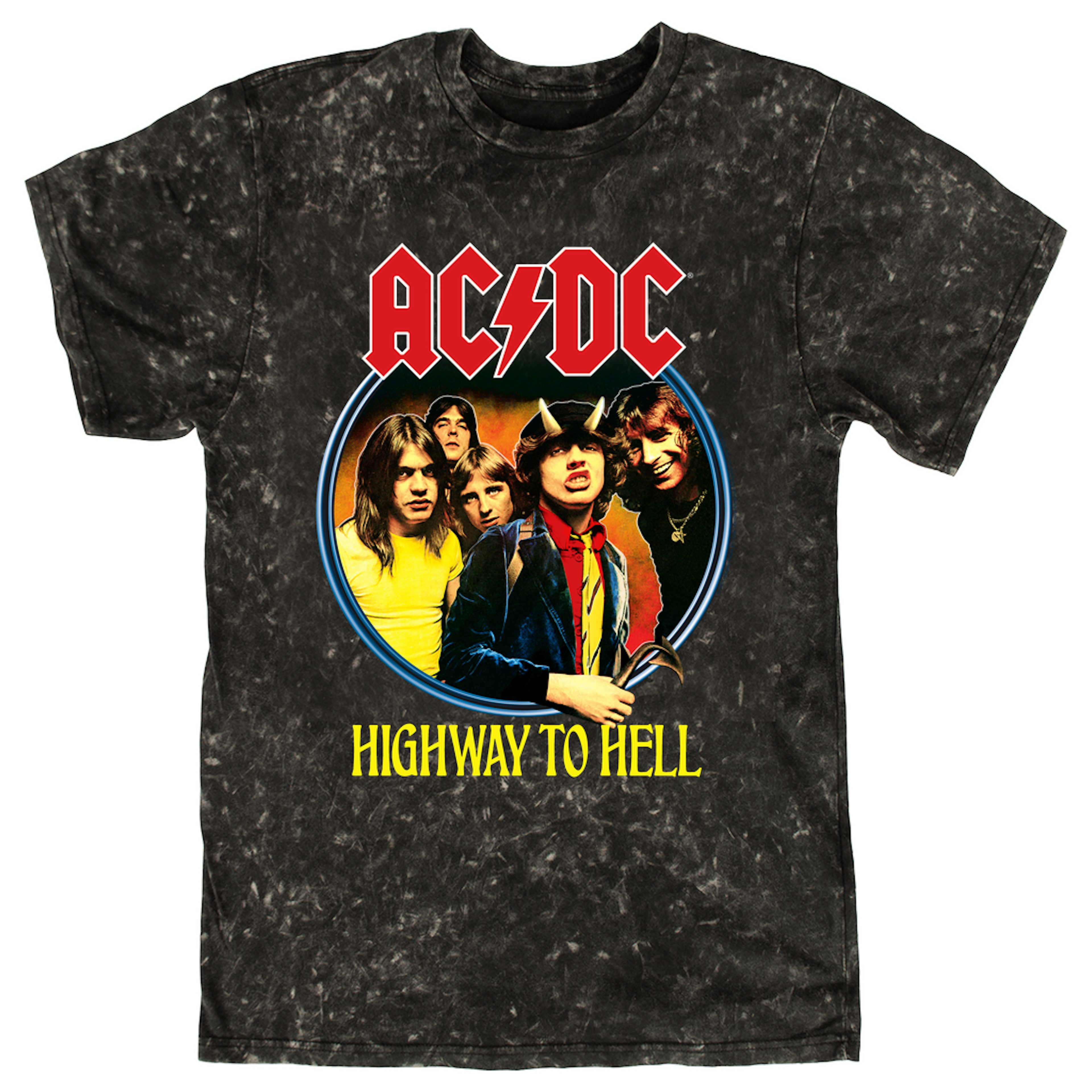 AC/DC T-shirt | Highway To Hell Group Design (Merchbar Exclusive ...