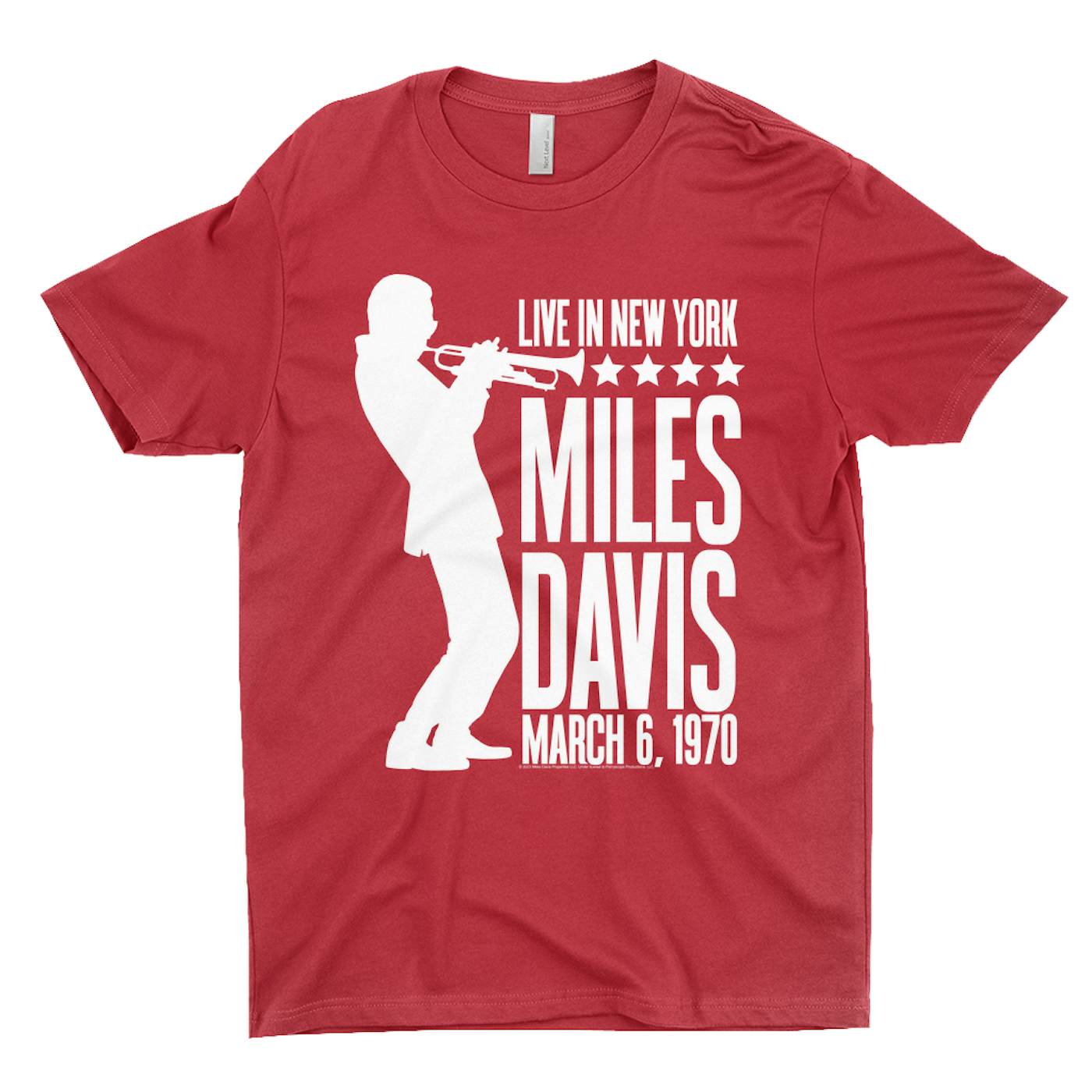 Live In New York 1970 Shirt - Miles Davis