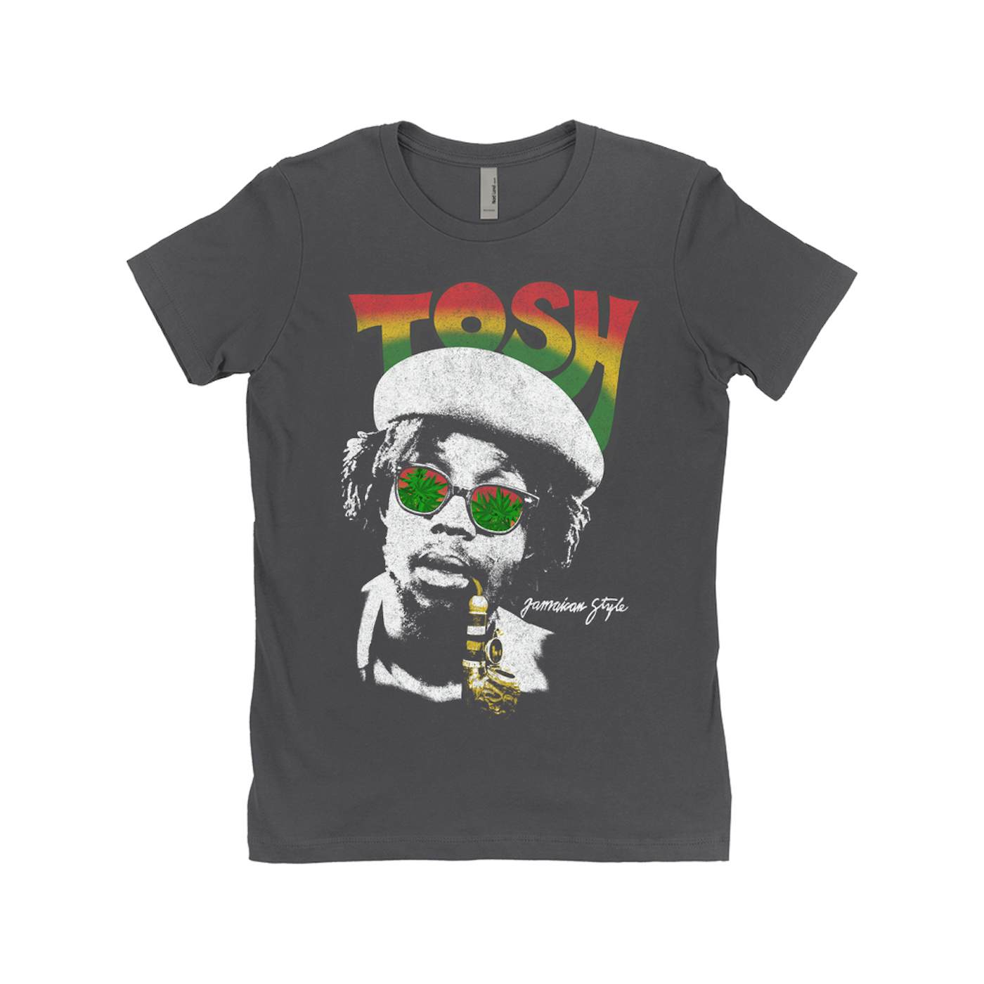 Peter Tosh Ladies' Boyfriend T-Shirt | Jamaican Style Peter Tosh Shirt