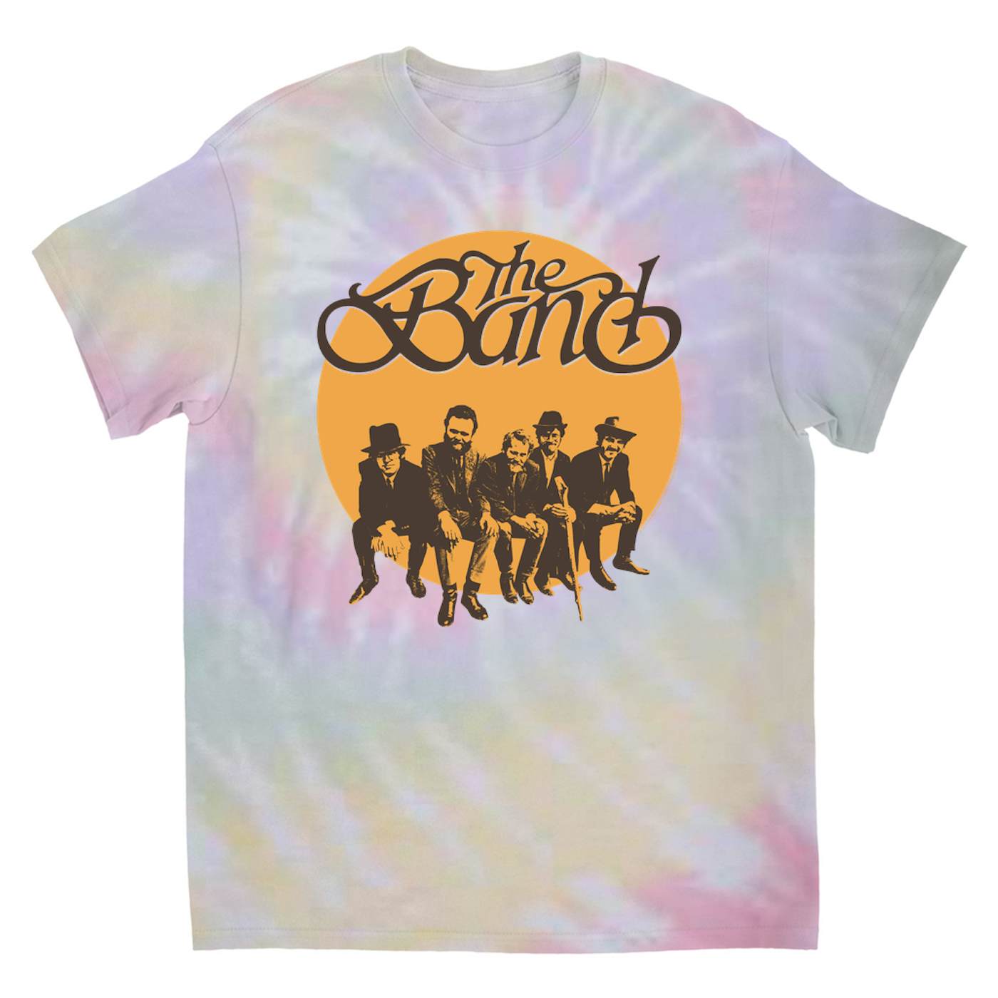 The Band T-Shirt | Group Photo by Elliott Landy (Merchbar Exclusive) The Band Tie Dye Shirt