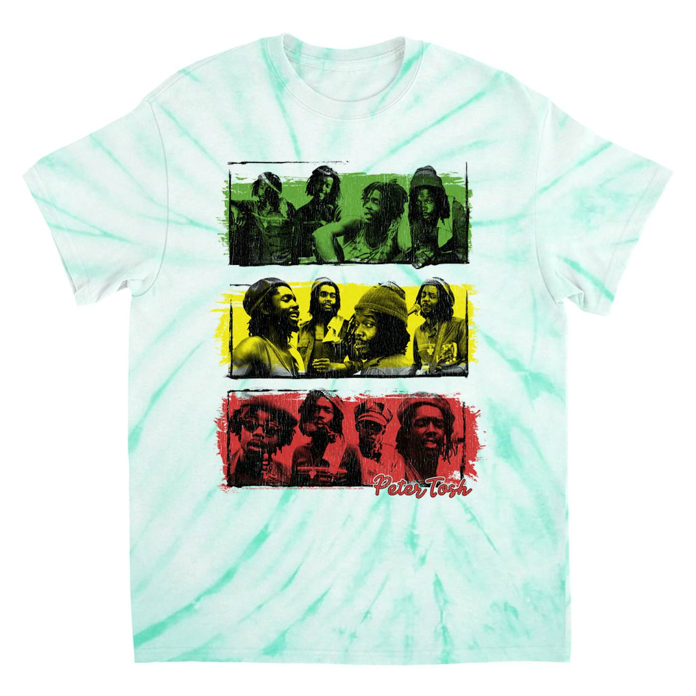 Peter Tosh T-Shirt | Reggae Photo Collage (Merchbar Exclusive) Peter Tosh Tie Dye Shirt