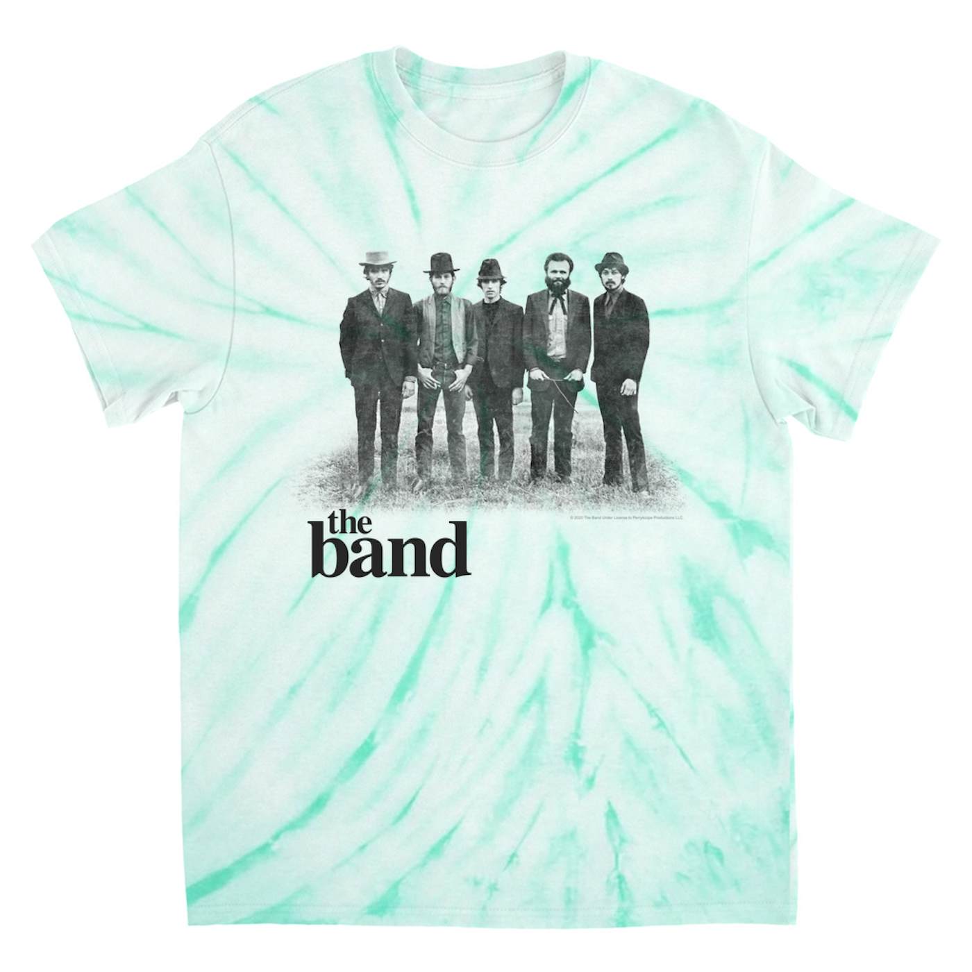 The Band T-Shirt | The Band Group Photo The Band Tie Dye Shirt