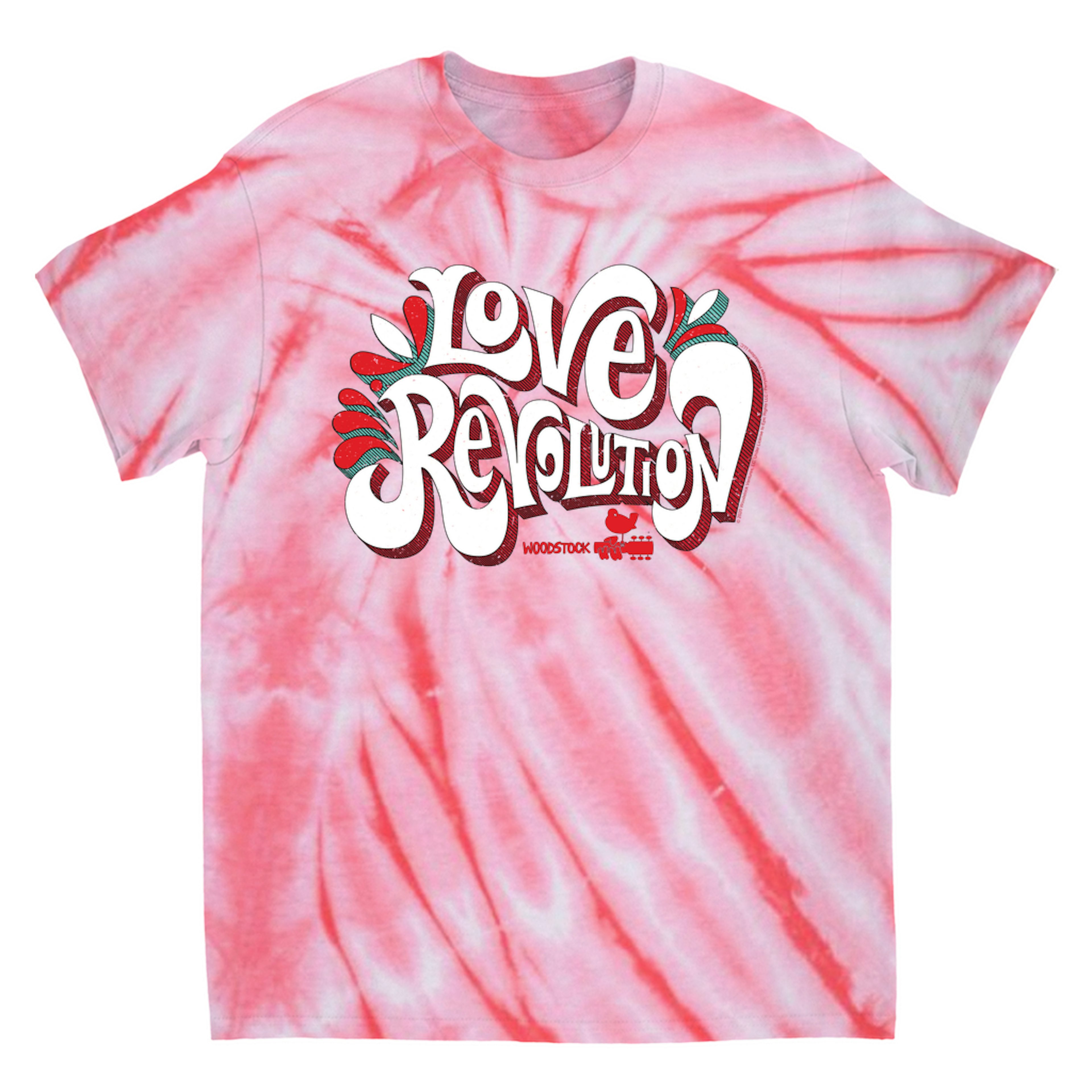 Woodstock T Shirt Love Revolution Design Merchbar Exclusive Woodstock Tie Dye Shirt 