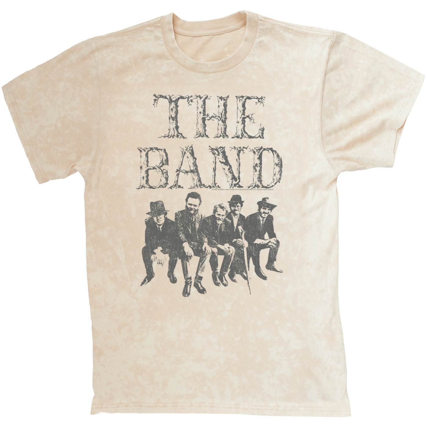 The Band T-shirt | Wilderness Logo Image (Merchbar Exclusive) The Band Mineral Wash Shirt